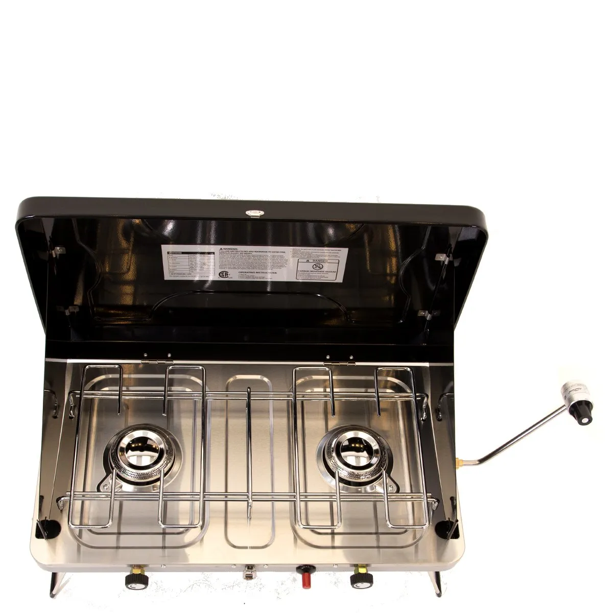 2 BURNER PROPANE STOVE