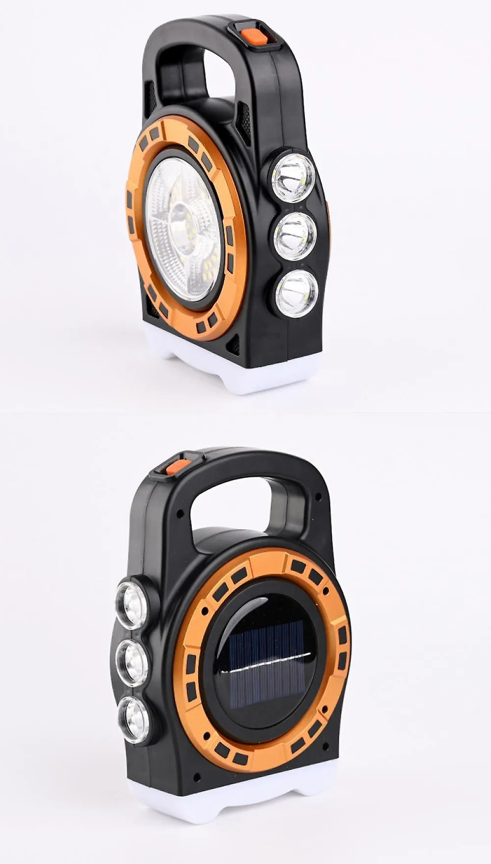 20W Solar Powered Portable Light Fa-6678 Orange