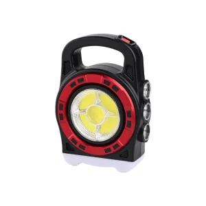 20W Solar Powered Portable Light Fa-6678 Red