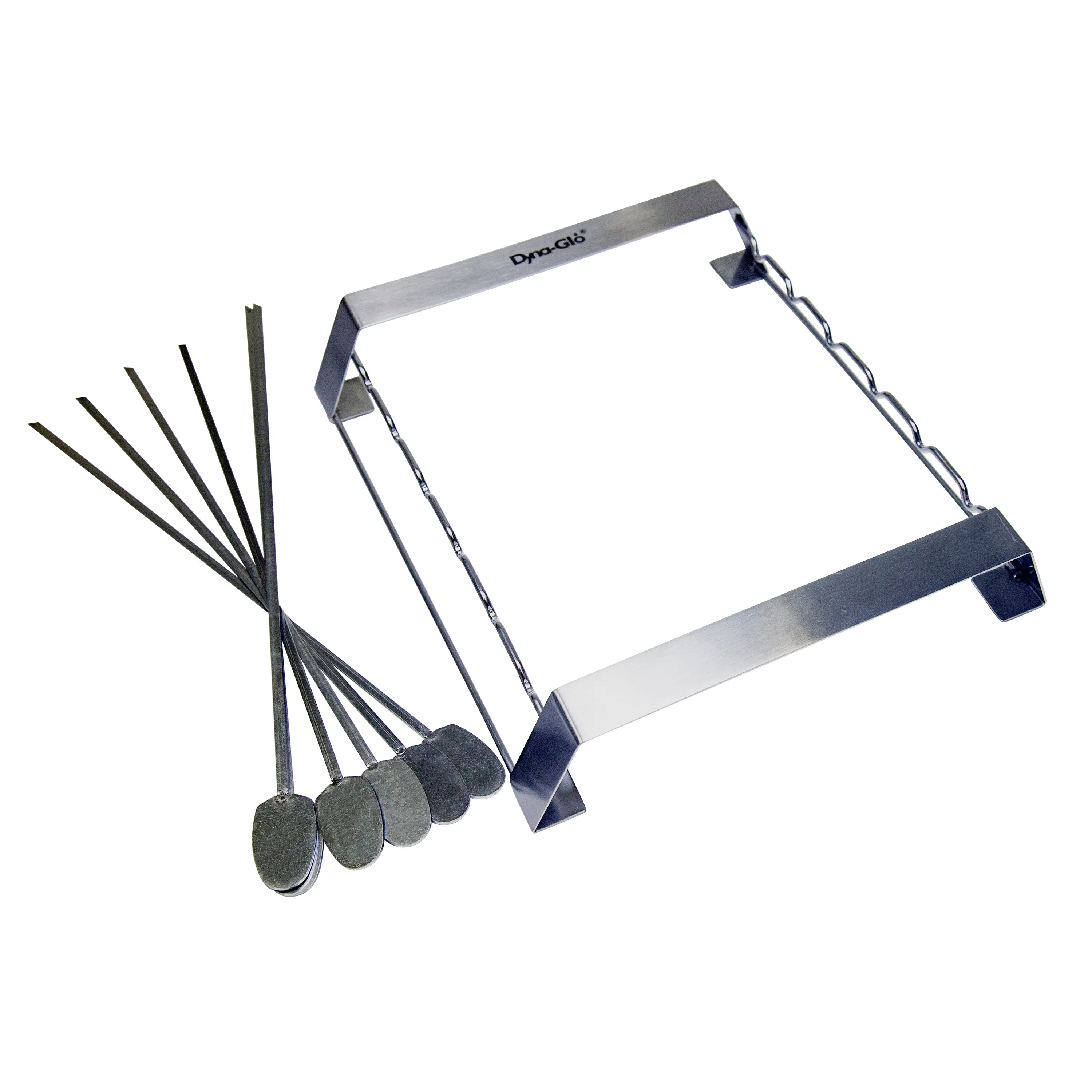 6PC Skewer and Rack Set