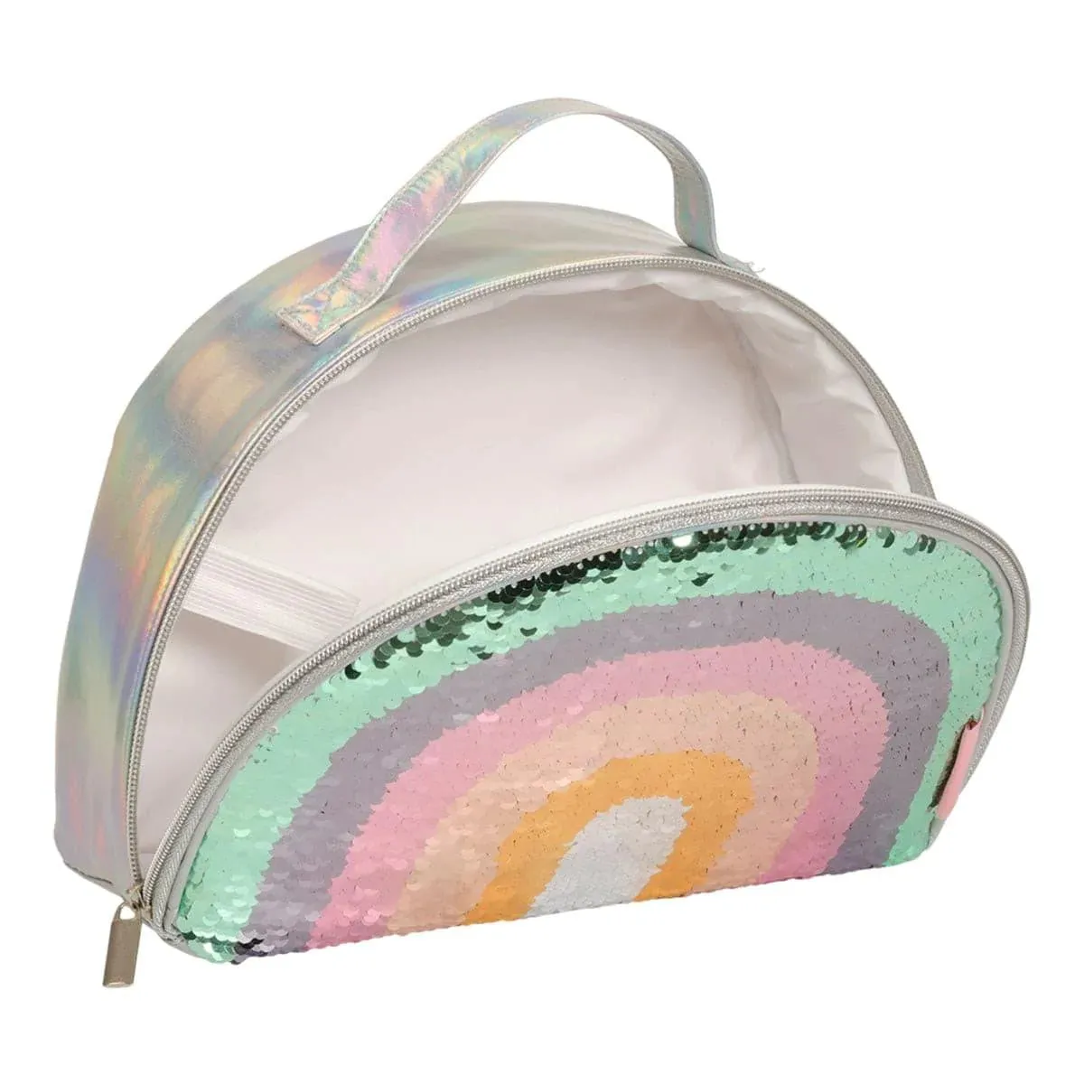 A Little Lovely Company Cooler Bag - Rainbow Sequin