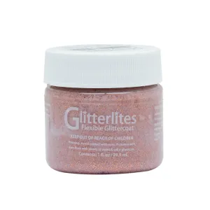 Angelus Glitter Leather Paint - Penny Copper 142