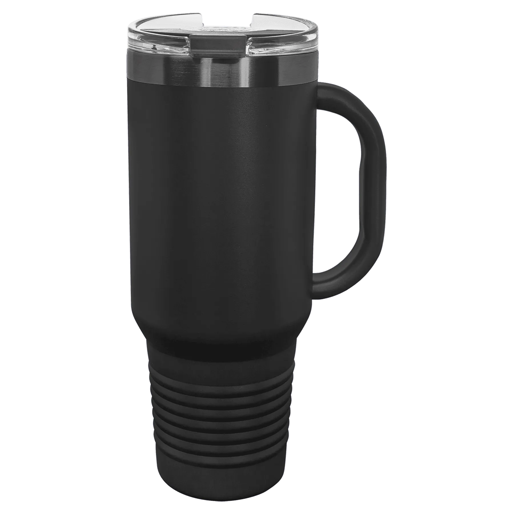 Black Ghost Polar Camel 40 oz. Travel Mug with Handle, Straw Included