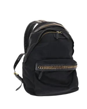 Black Nylon Backpack