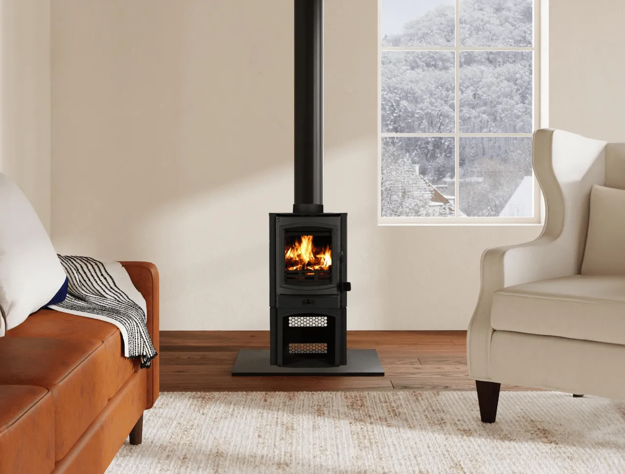 Breckwell Wood Burning Area Stove SW500