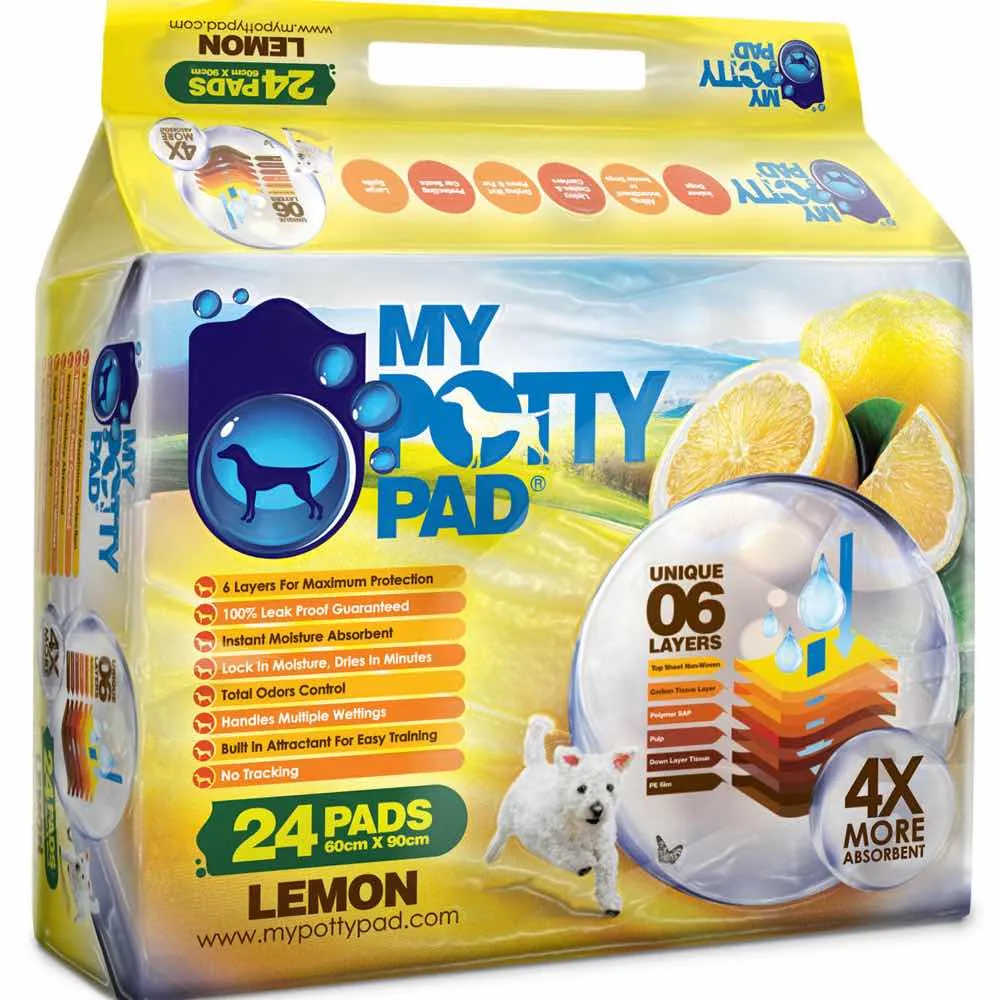 BUNDLE DEAL: My Potty Pad Lemon Pee Pad For Dogs