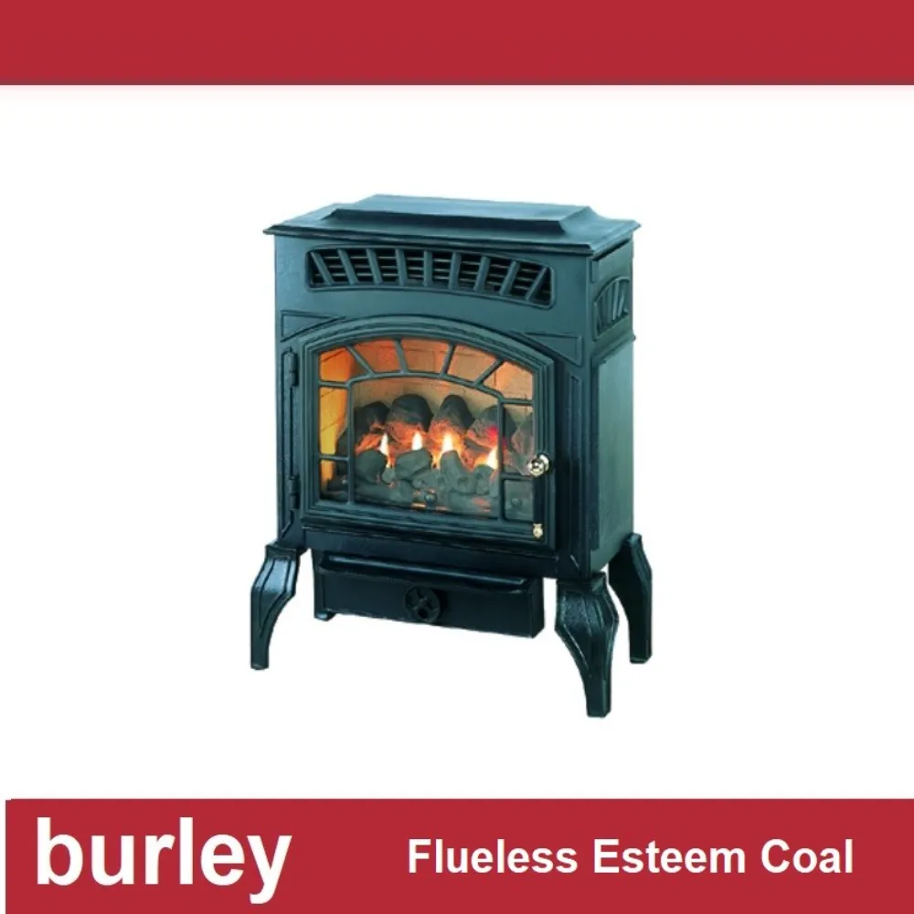 Burley Esteem 4221 Coal Effect Medium Flueless Gas Stove