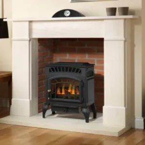 Burley Esteem 4231 Log Effect Medium Flueless Gas Stove