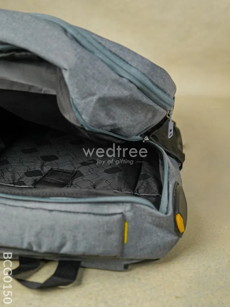 Corporate Gift - Grey Coloured Backpack - BCG0150