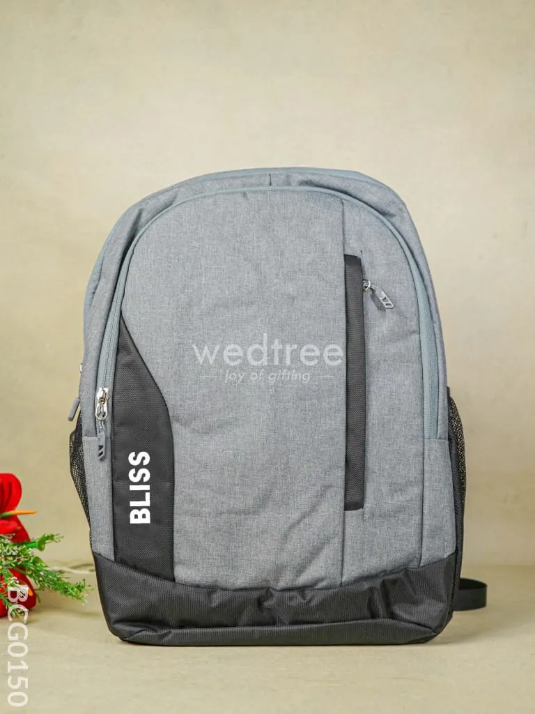 Corporate Gift - Grey Coloured Backpack - BCG0150