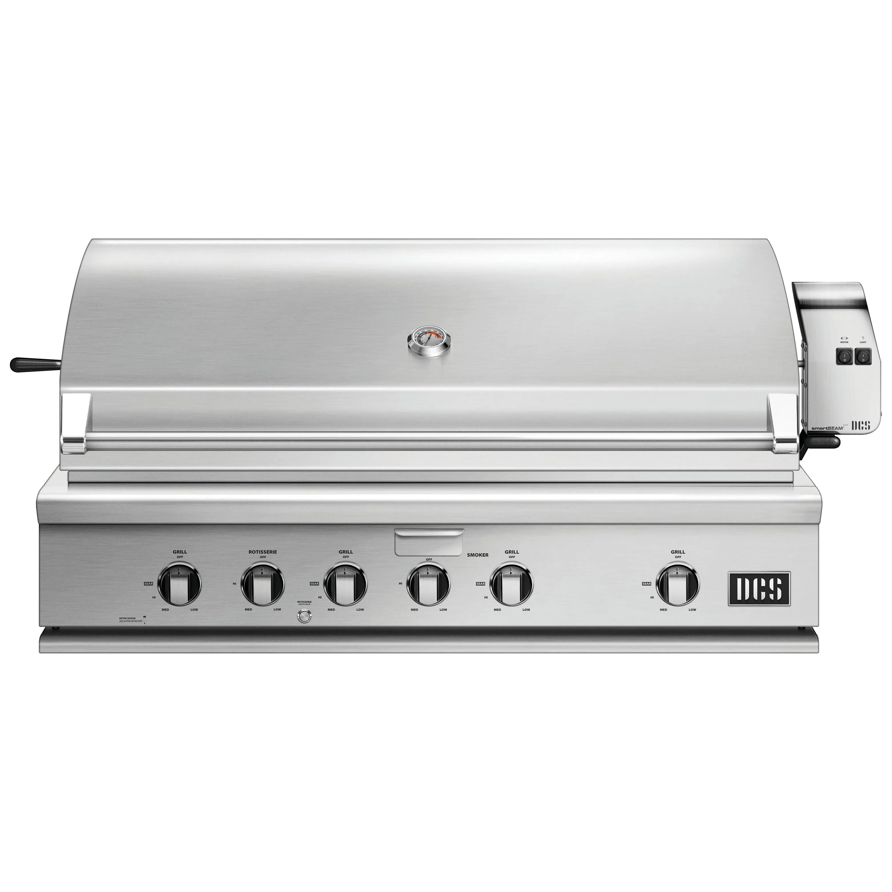 DCS Series 7 48in Built-in Gas Grill with Rotisserie BH1-48R-N