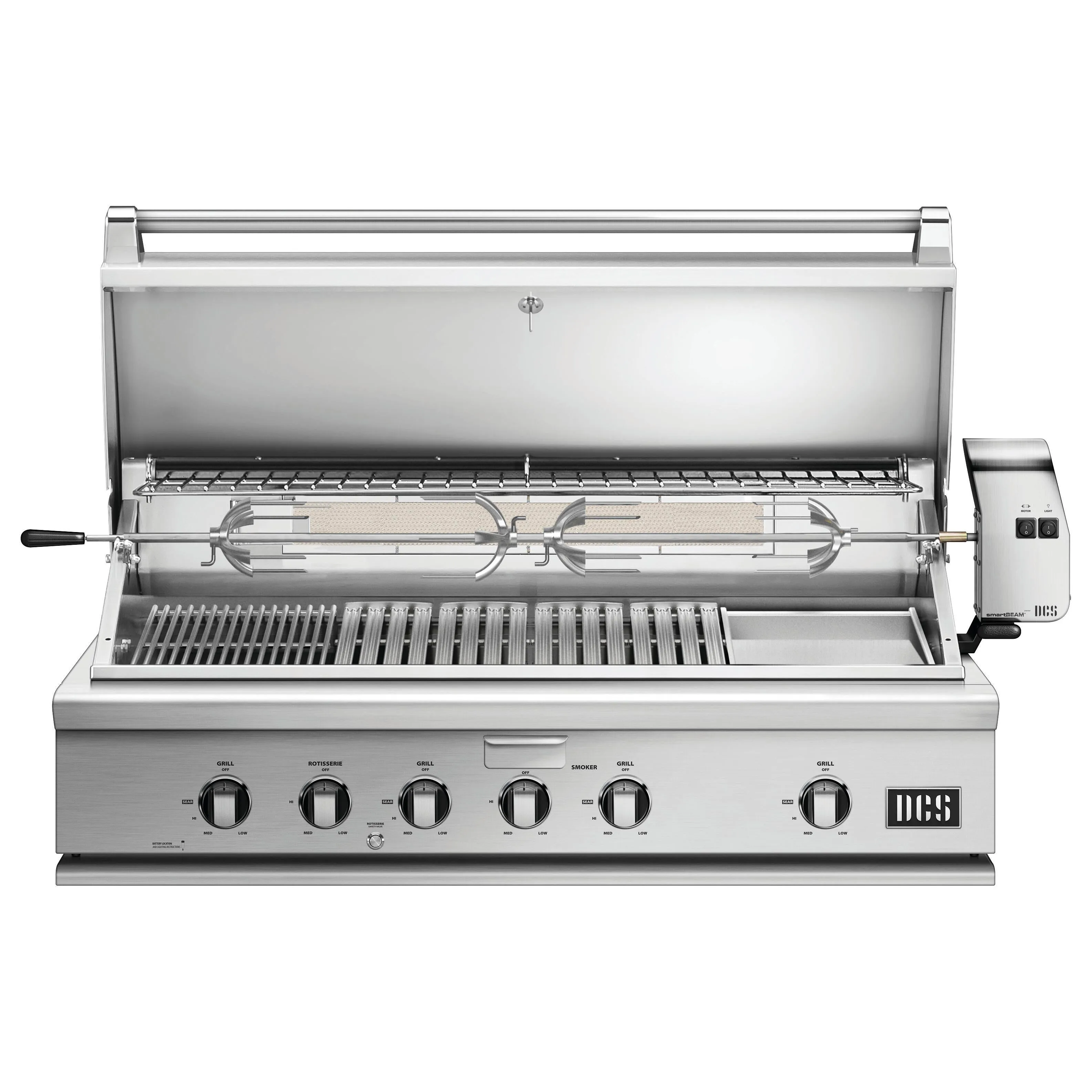 DCS Series 7 48in Built-in Gas Grill with Rotisserie BH1-48R-N