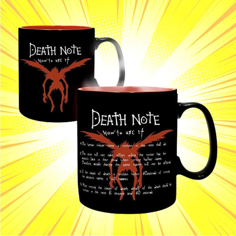 Death Note Kira Ryuk Heat Change Mug