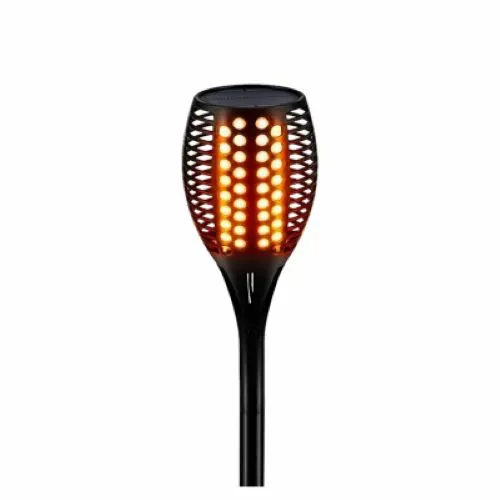 Four Seasons Courtyard 91288 2-Pack of Flickering Solar Pathway Stake Lights - Quantity of 4