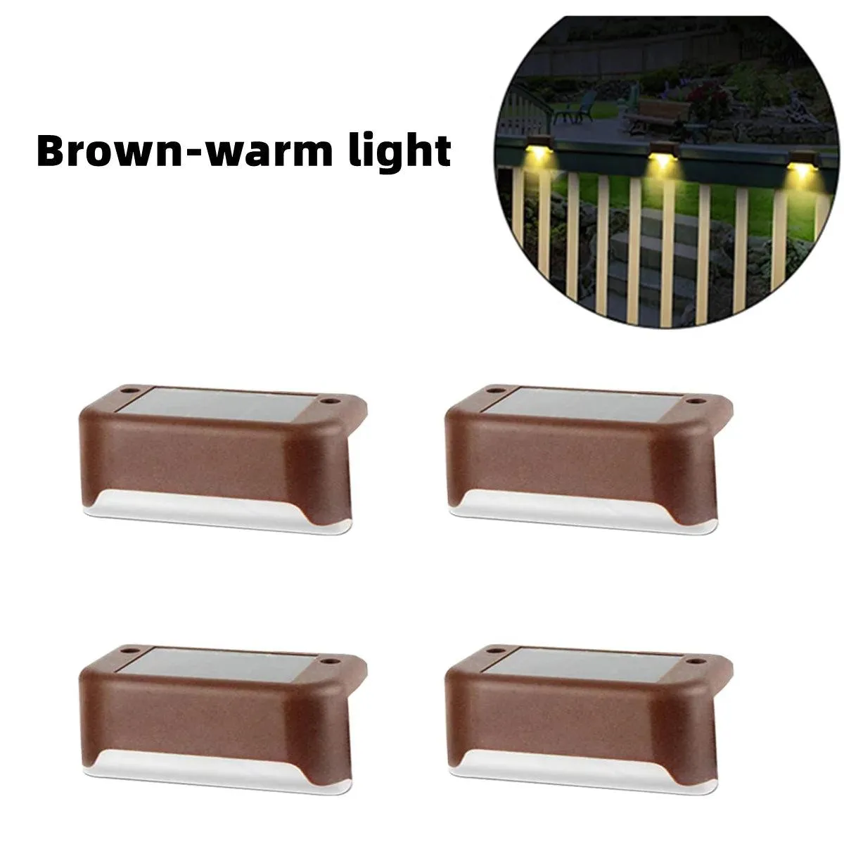 Garden Solar LED Lights - Weatherproof Outdoor Lighting with 8-10 Hour Runtime