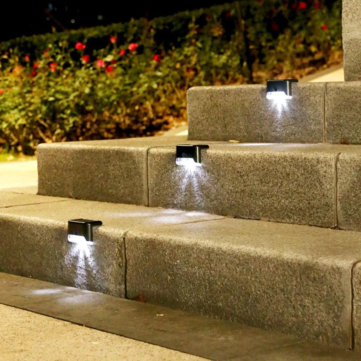 Garden Solar LED Lights - Weatherproof Outdoor Lighting with 8-10 Hour Runtime