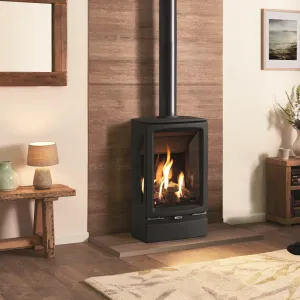 Gazco Vogue Midi T CF 3-Sided Gas Stove Conventional Flue