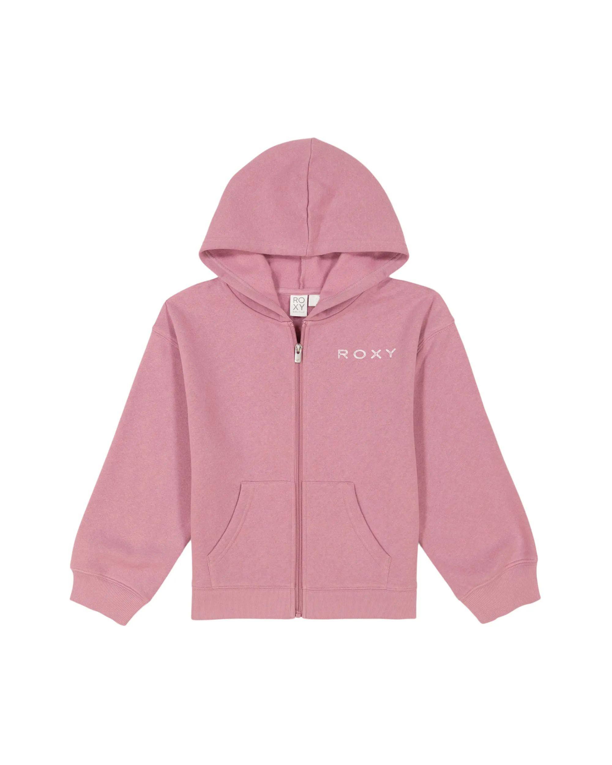 Girls 2-7 Oversized Evening Hike Zip Hoodie - Mauve Orchid