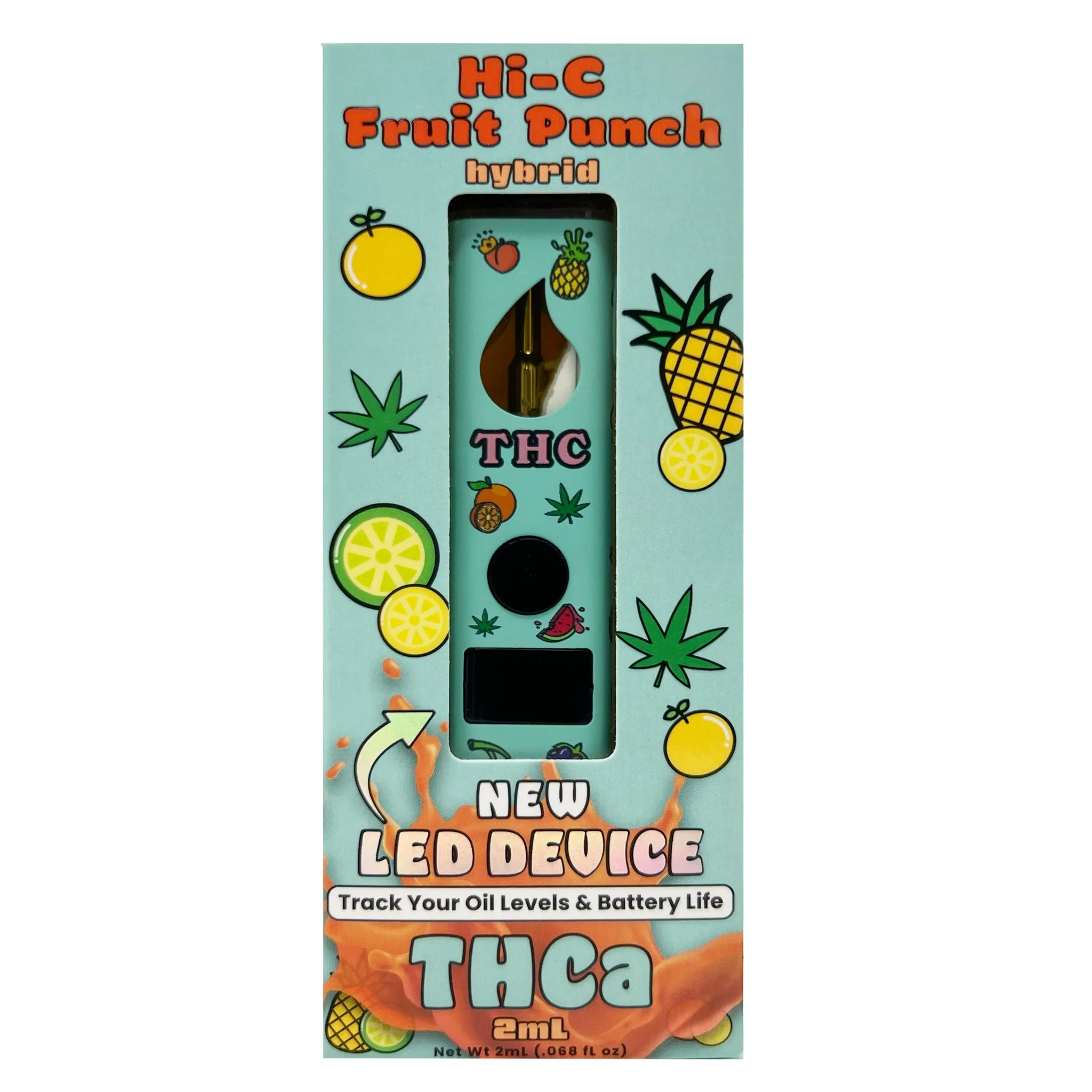 Gold Spectrum Fruity THC-A Vaporizer - 2000mg