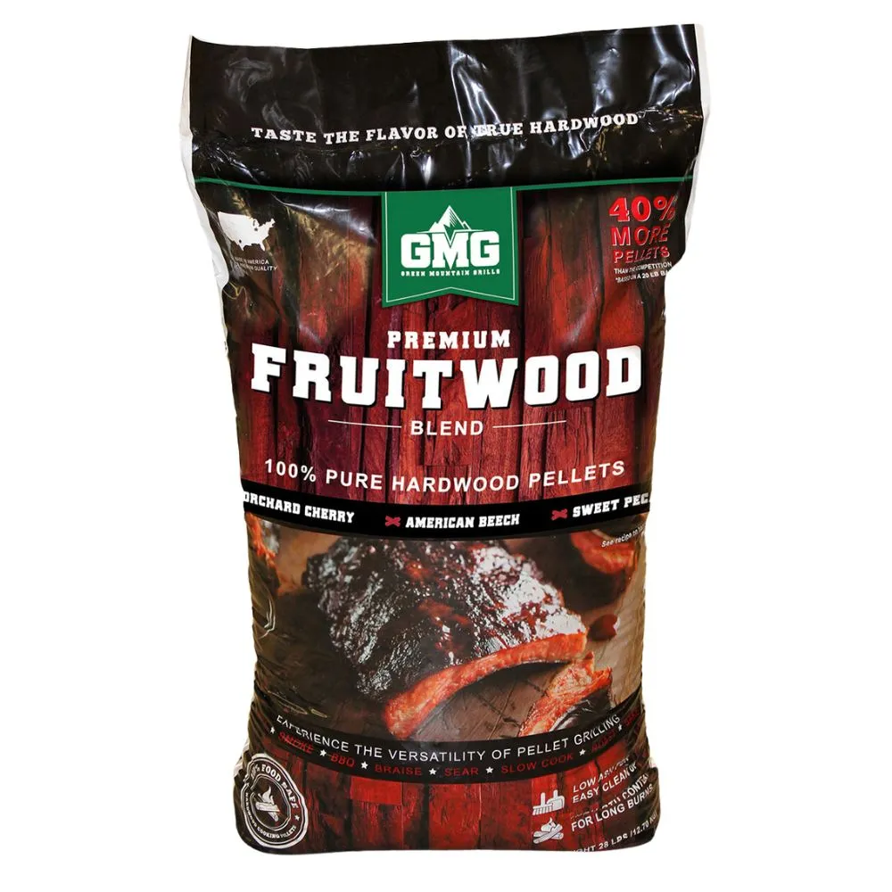 Green Mountain Grills Premium Fruitwood Blend Pellets