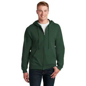 Jerzees® - NuBlend® Full-Zip Hooded Sweatshirt - Forest Green