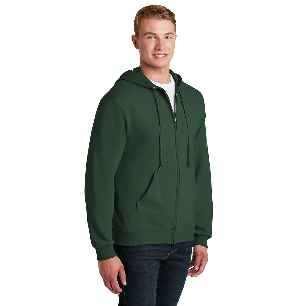 Jerzees® - NuBlend® Full-Zip Hooded Sweatshirt - Forest Green