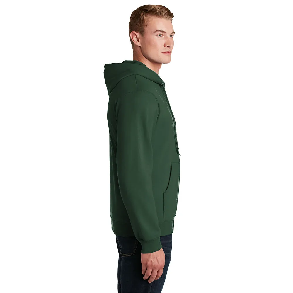 Jerzees® - NuBlend® Full-Zip Hooded Sweatshirt - Forest Green