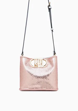 Juietta Sequin Inf Tote Bag S Pink