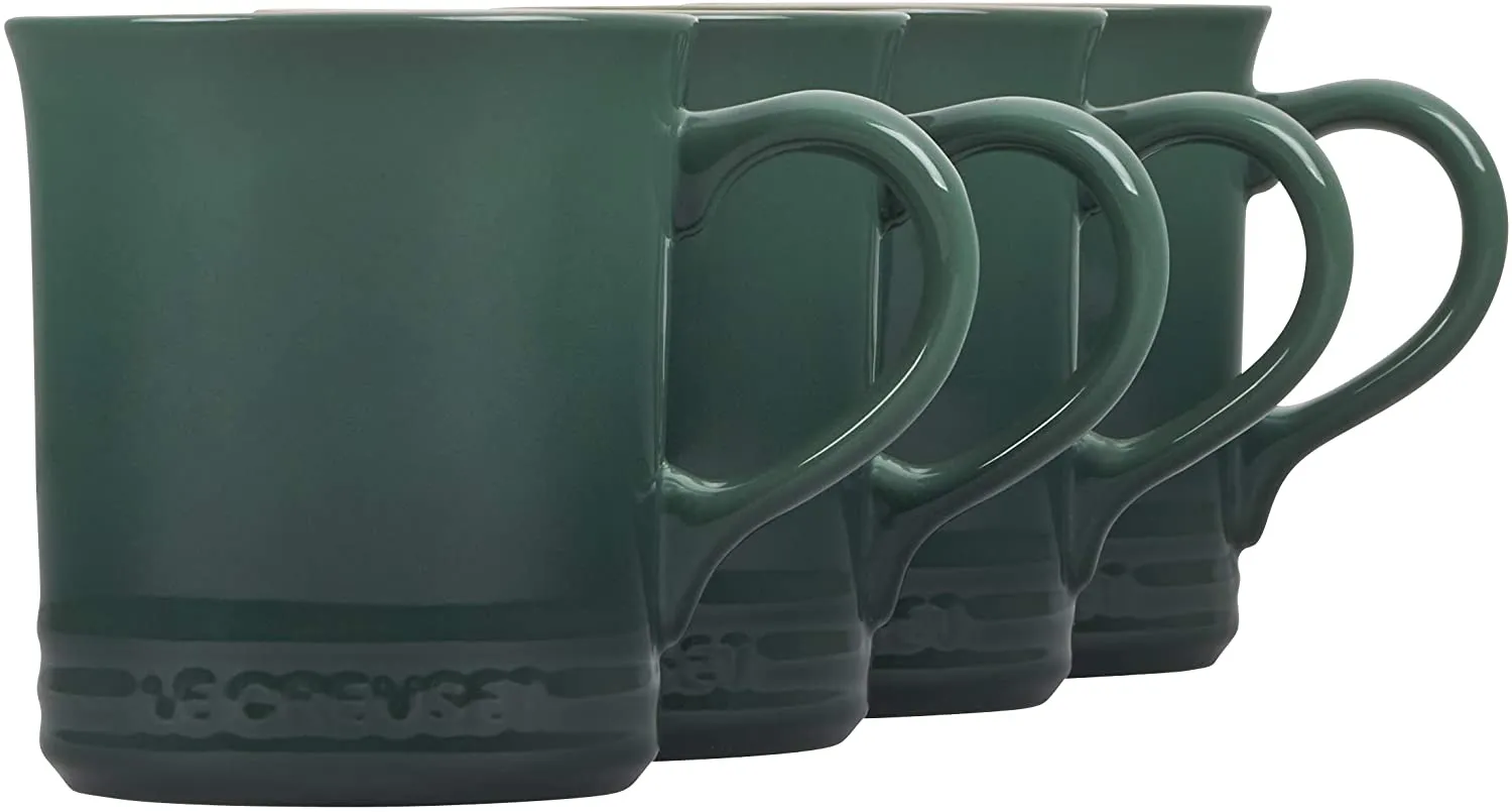 Le Creuset 14 oz. Set of 4 Mugs - Artichaut