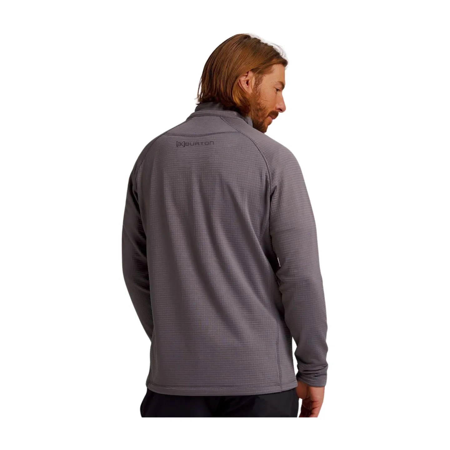 Men's Burton [ak] Helium Power Grid Half-Zip Fleece