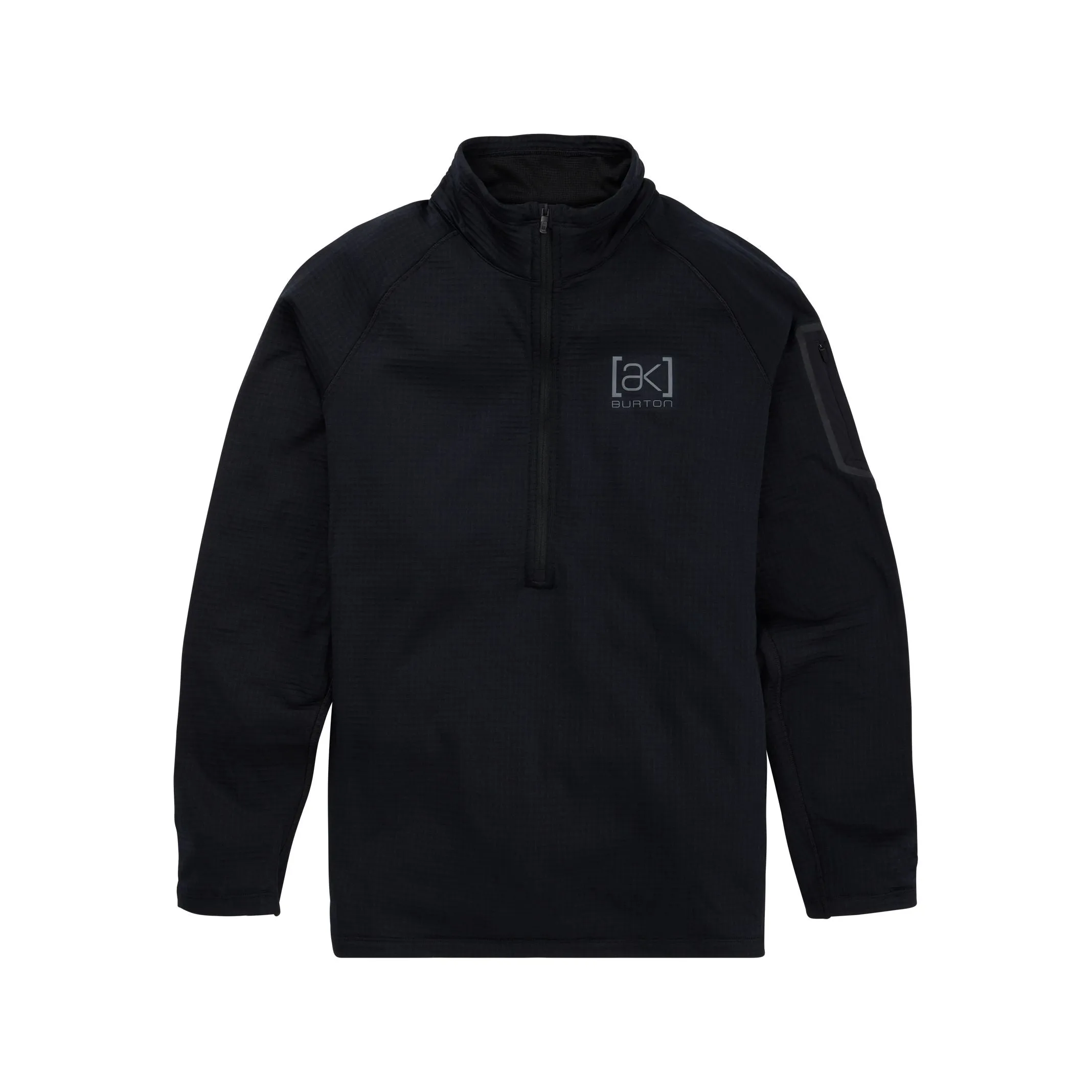 Men's Burton [ak] Helium Power Grid Half-Zip Fleece