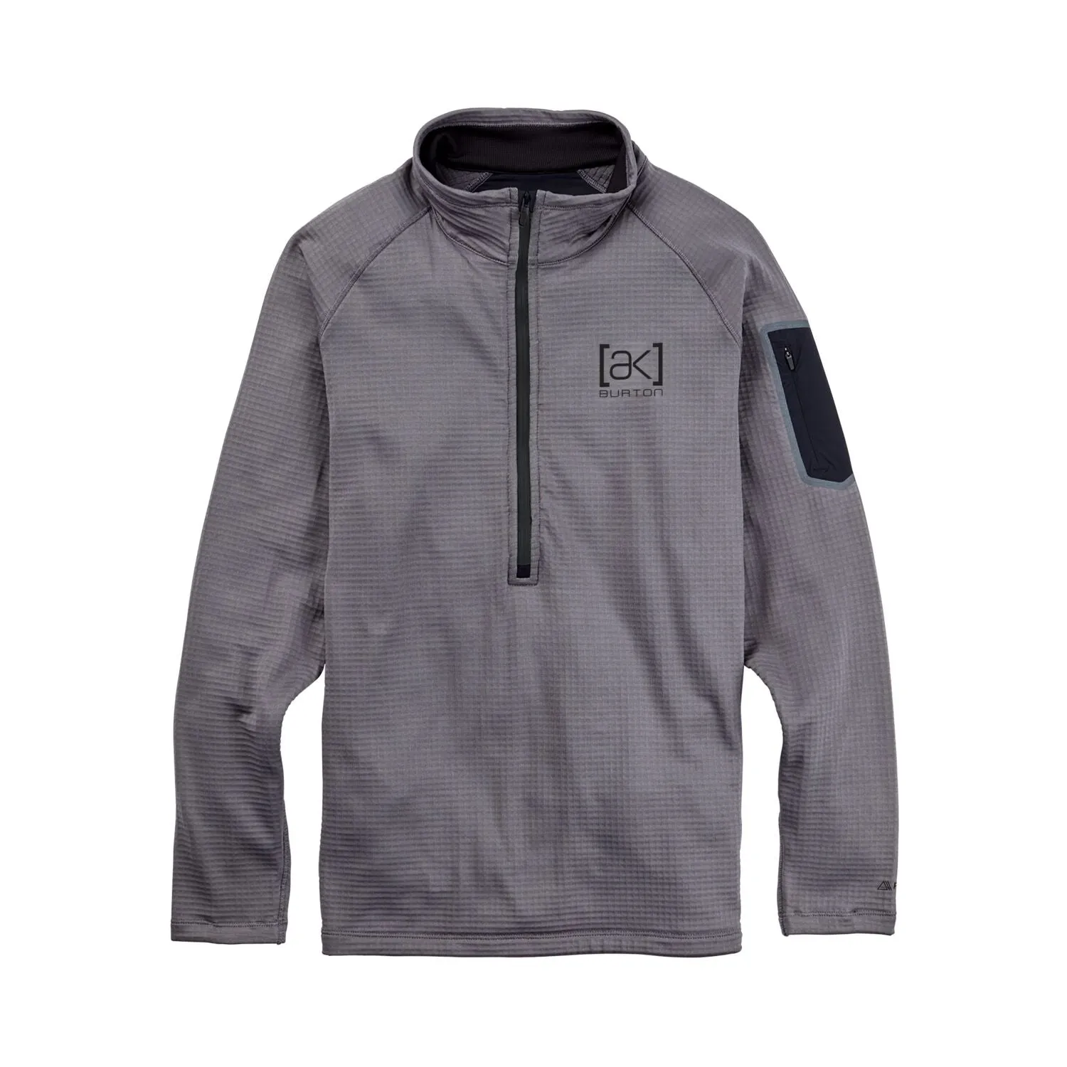 Men's Burton [ak] Helium Power Grid Half-Zip Fleece