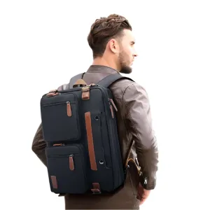 Multifunctional Unisex Business Polyester Backpack