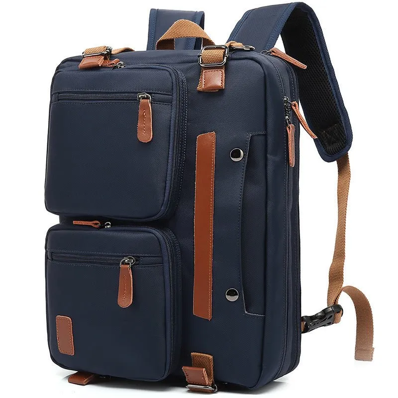 Multifunctional Unisex Business Polyester Backpack