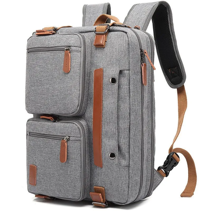 Multifunctional Unisex Business Polyester Backpack