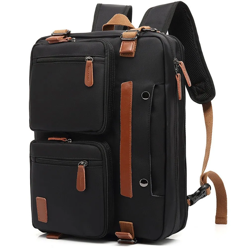 Multifunctional Unisex Business Polyester Backpack