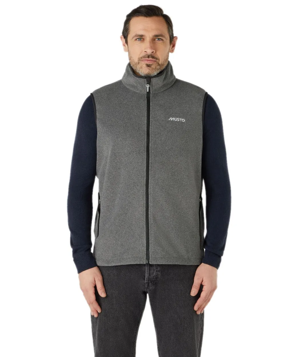 Musto Mens Nautic Polartec Fleece Vest