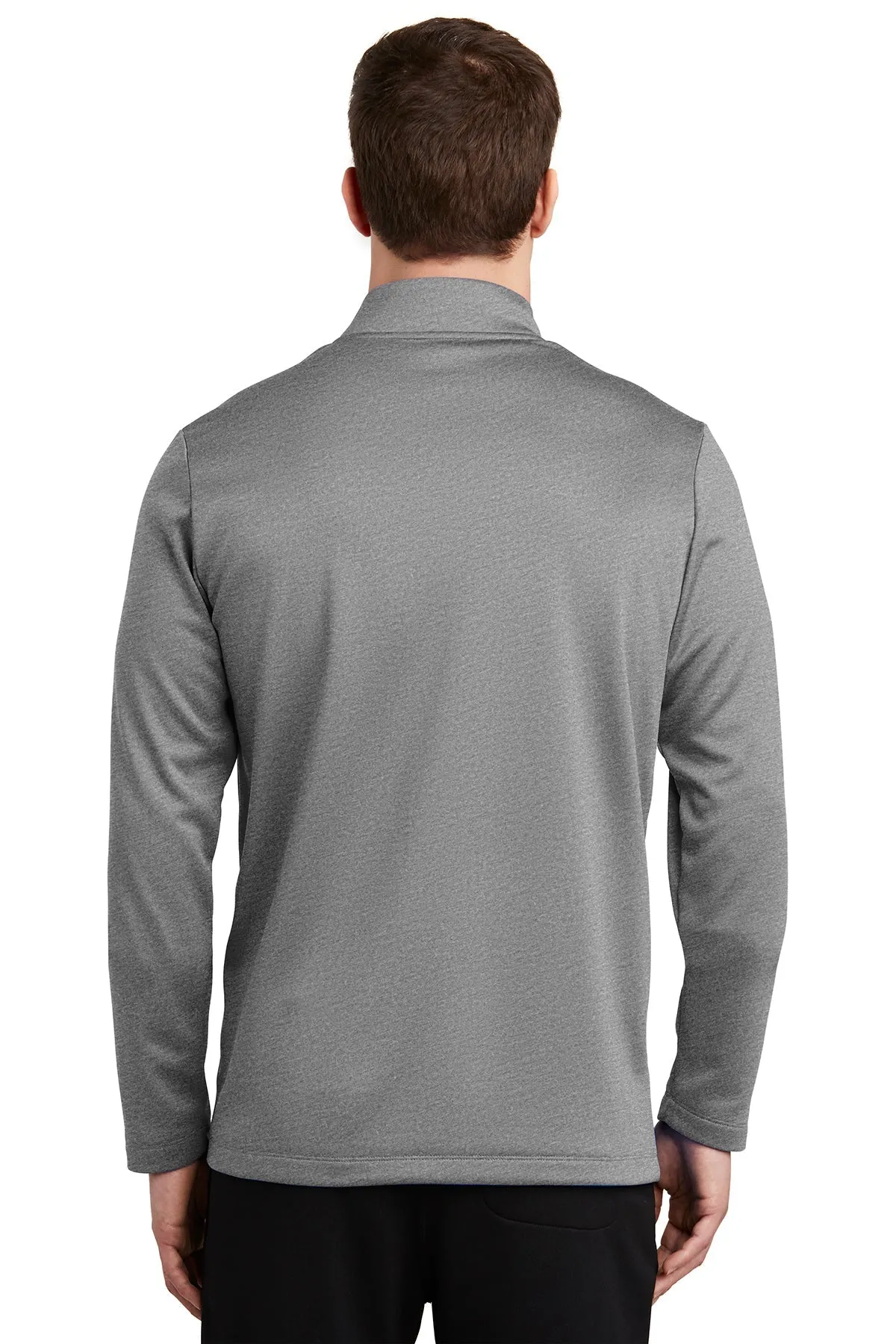 Nike ThermaFIT Full-Zip Customized Jackets, Dark Grey Heather