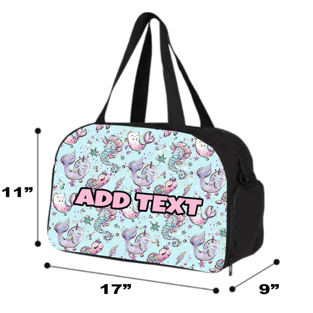 Personalized Backpacks, Lunch Bags, Duffel Bags, or Water Bottles with Full-Color - Sea Life