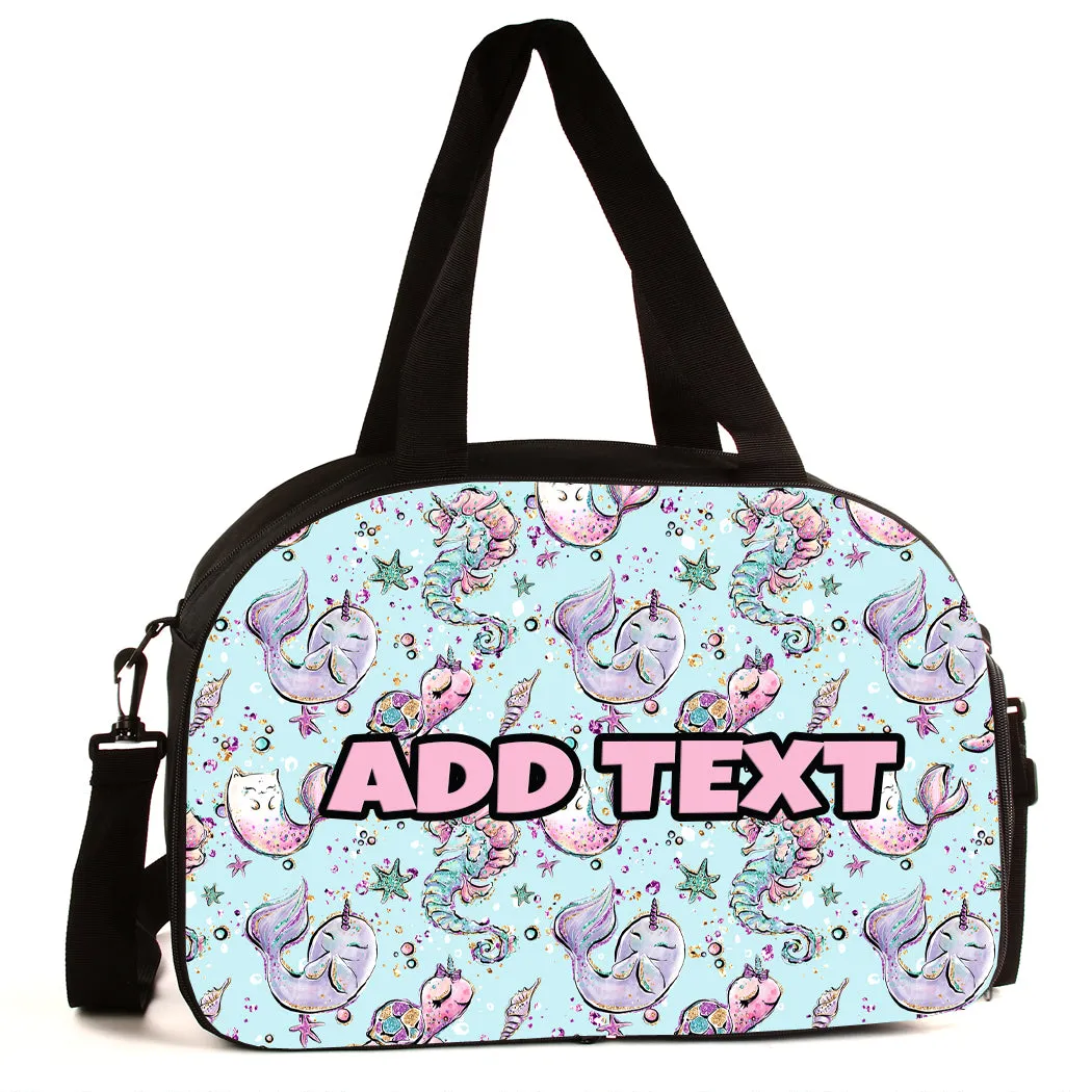 Personalized Backpacks, Lunch Bags, Duffel Bags, or Water Bottles with Full-Color - Sea Life