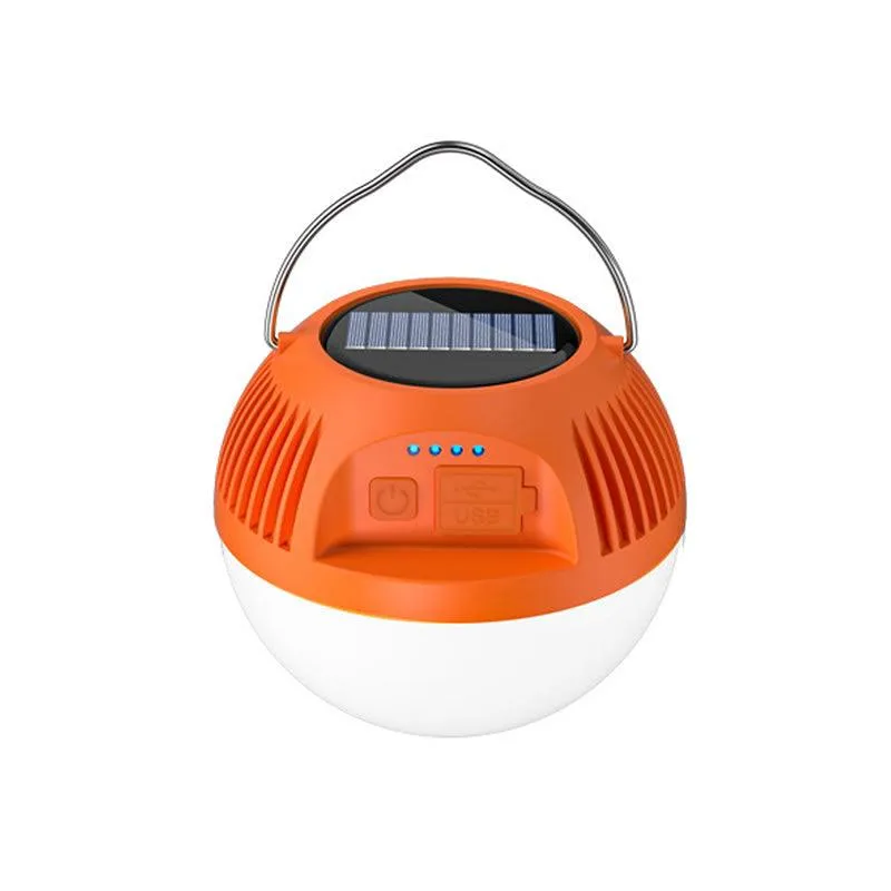 Rechargeable Solar Light Fa-Hk999 Orange