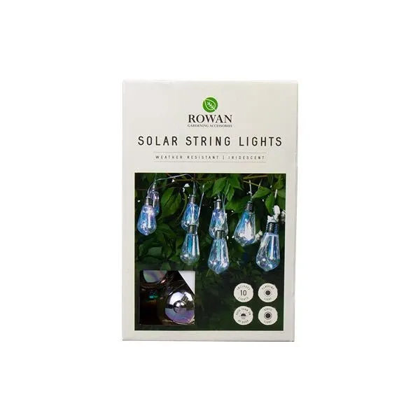 Rowan Solar String Lights Iridescent