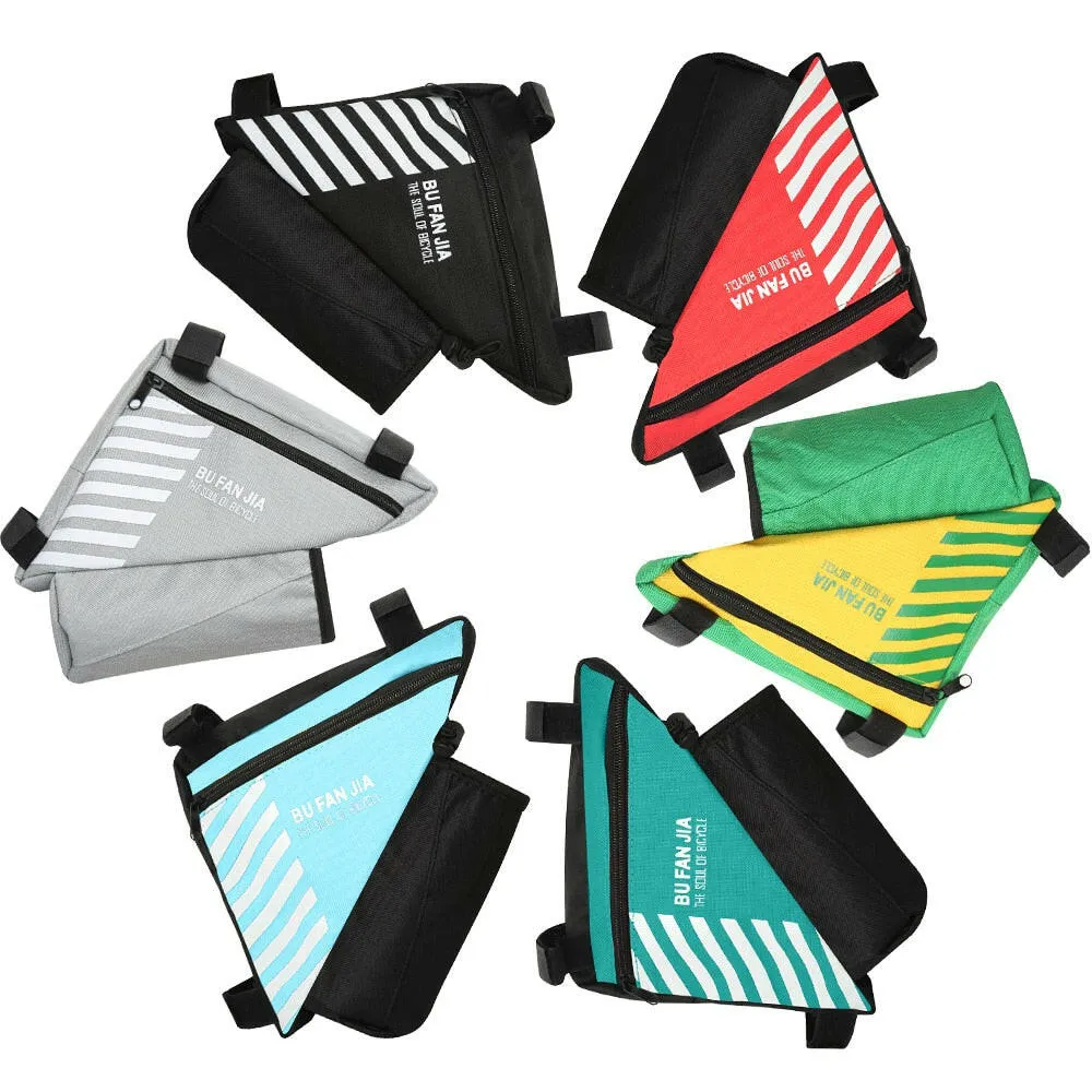 Saddle Bag for Bicycle Triangle Bag Mtb Accessories Bike Pannier Frame Front Top Tube Bag Tools Storage Bag Bike Bags