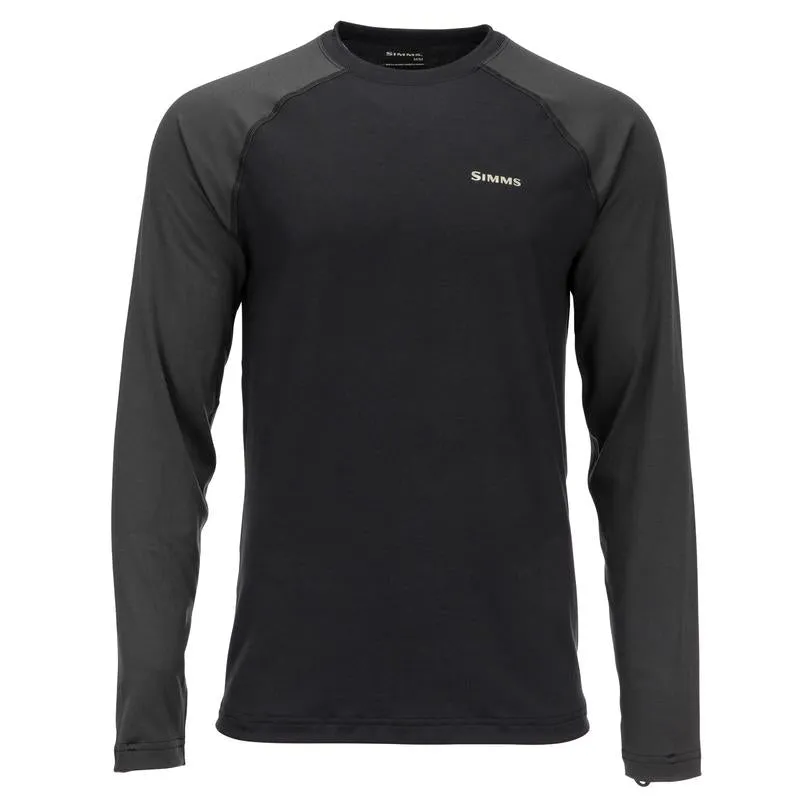 Simms Lightweight Base Layer Top - Black