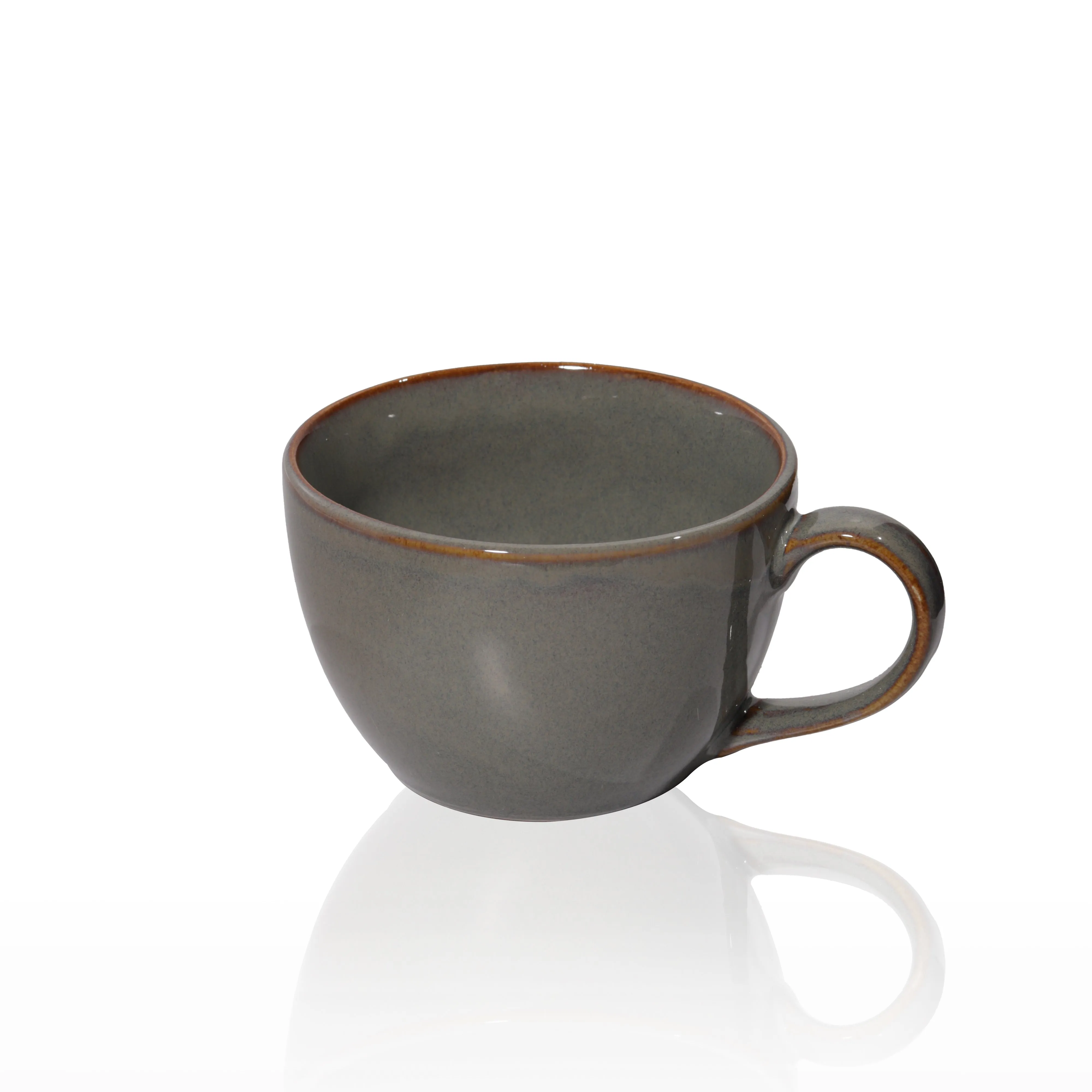 Slate Ceramic Soup Mug