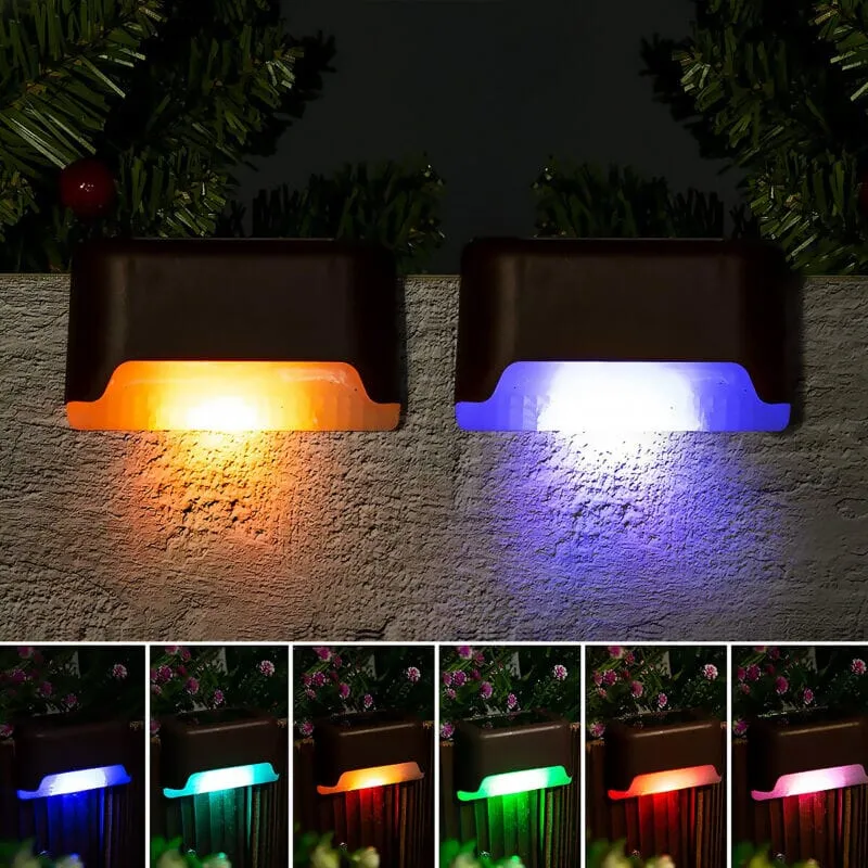 SMAXPro™ Solar Pool-Side Color Lights: 8-Pack, Waterproof, Swimming Pool