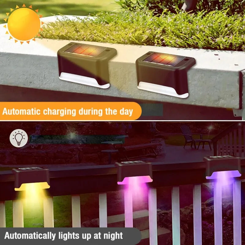 SMAXPro™ Solar Pool-Side Color Lights: 8-Pack, Waterproof, Swimming Pool