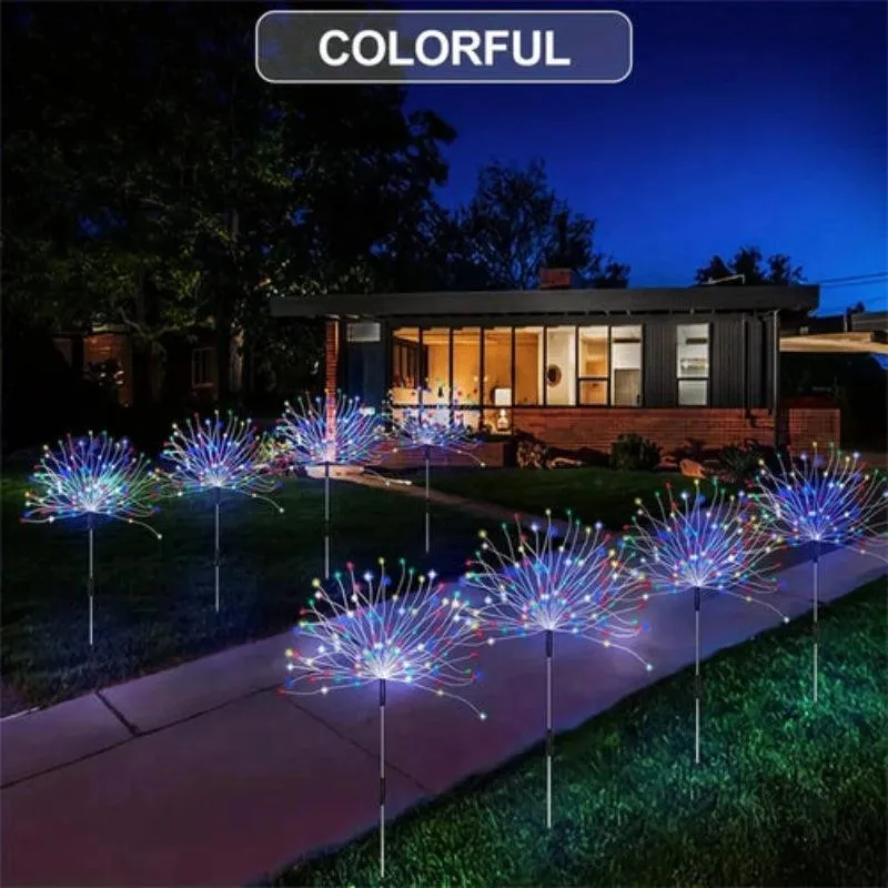 Solar Firework Light Waterproof