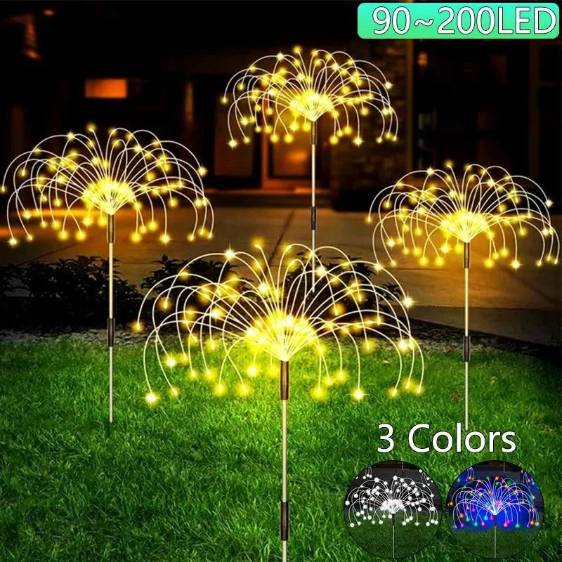 Solar Firework Light Waterproof