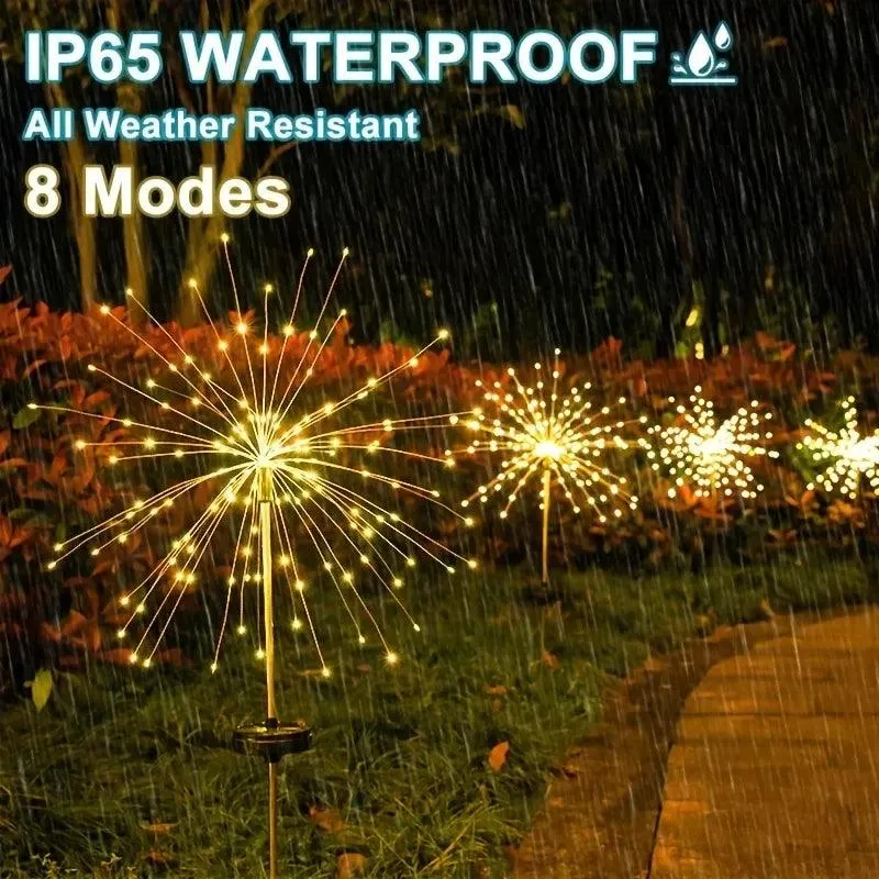 Solar Firework Light Waterproof